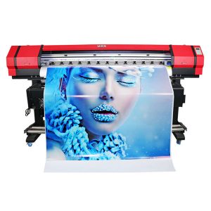 format lebar 6 warna flexo banner sticker printer inkjet pelarut