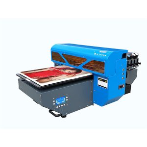 kaca keramik ubin kayu a2 uv led flatbed printer kecil