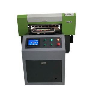Terbaik Jual T-shirt Tekstil Flatbed Printer Acrylic Printer Garmen Mesin Cetak Flatbed